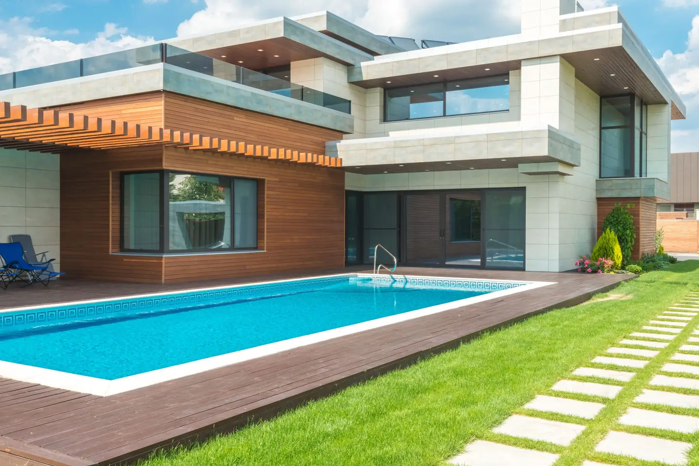 Swimming pool built in Black Hill, NSW